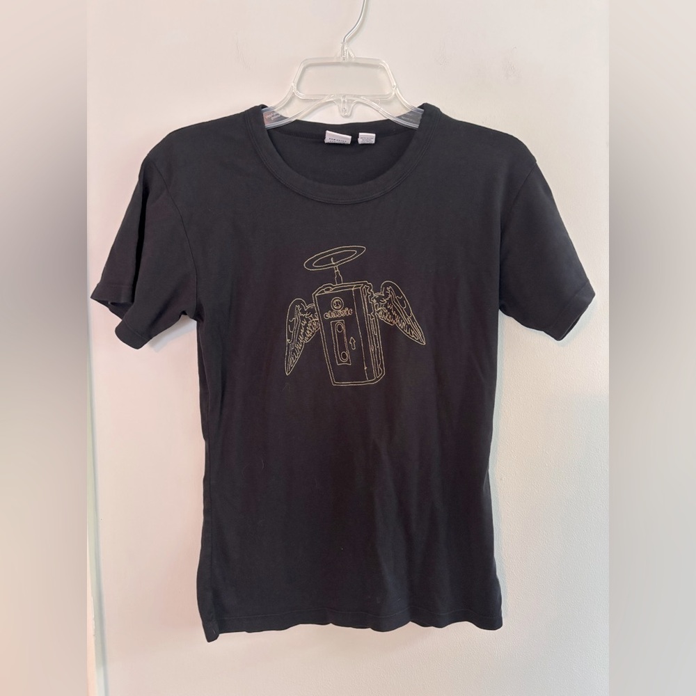 VH1 Classic embroidered cassette tshirt